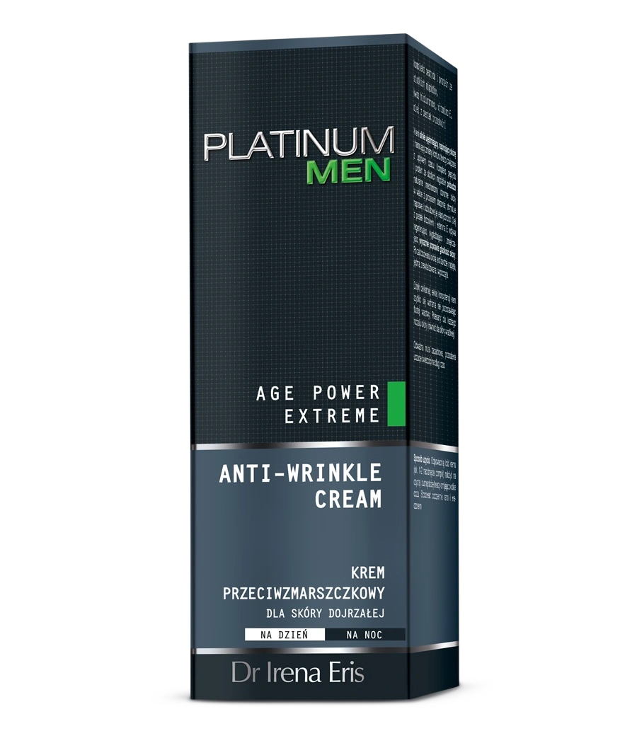 Dr Irena Eris Dr Irena Eris Platinum Men Age Power Extreme Krem Przeciwzmarszczkowy Dla Skóry Dojrzałej 50 ml — Inhaltsstoffe i ocena