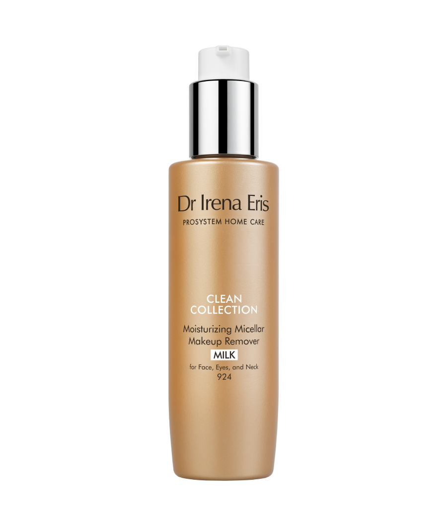 Dr Irena Eris Dr Irena Eris CLEAN COLLECTION 924 Nawilżające Mleczko Micelarne Do Demakijażu Twarzy, Oczu i Szyi 190 ml